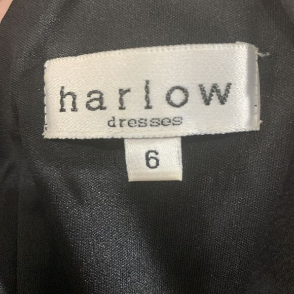 Harlow Crocheted Tank Dress Fringed Hem Womens 6 Boho Vintage - Picture 8 of 8